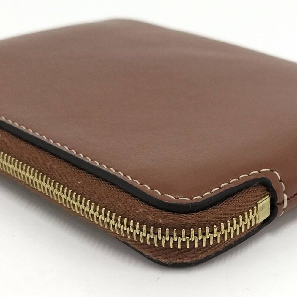 Celine Coin Case Triomphe Leather Brown - Picture 6 of 10